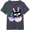 image:imageBadtz  Maru Easter Egg Friends Tee Shirt TShirtHeather Blue