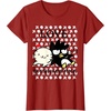 image:imageBadtz  Maru Love is Exhausting Valentine Shirt TShirtCranberry Red