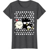 image:imageBadtz  Maru Love is Exhausting Valentine Shirt TShirtDark Heather Grey