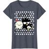 image:imageBadtz  Maru Love is Exhausting Valentine Shirt TShirtHeather Blue