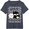 image:imageBadtz  Maru Love is Exhausting Valentine Shirt TShirtHeather Blue