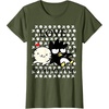 image:imageBadtz  Maru Love is Exhausting Valentine Shirt TShirtOlive Green