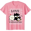 image:imageBadtz  Maru Love is Exhausting Valentine Shirt TShirtPink