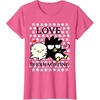 image:imageBadtz  Maru Love is Exhausting Valentine Shirt TShirtPink Heather