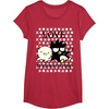 image:imageBadtz  Maru Love is Exhausting Valentine Shirt TShirtRed Heather