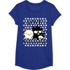 image:imageBadtz  Maru Love is Exhausting Valentine Shirt TShirtRoyal Blue