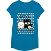 image:imageBadtz  Maru Love is Exhausting Valentine Shirt TShirtSapphire Blue