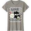 image:imageBadtz  Maru Love is Exhausting Valentine Shirt TShirtSlate Grey