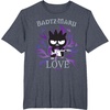 image:imageBadtz  Maru Rock Star Love Shirt TShirtHeather Blue