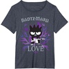 image:imageBadtz  Maru Rock Star Love Shirt TShirtHeather Blue