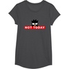 image:imageBadtzMaru Not Today Japan TShirtDark Heather Grey
