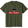 image:imageBadtzMaru Not Today Japan TShirtOlive Green