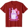 image:imageChococat Strawberry Milk TShirtCranberry Red