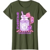 image:imageChococat Strawberry Milk TShirtOlive Green