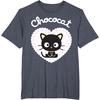 image:imageChococat Sweet Valentine Tee Shirt TShirtHeather Blue