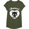 image:imageChococat Sweet Valentine Tee Shirt TShirtOlive Green
