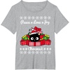 image:imageChococat Ugly Sweater Christmas Shirt TShirtHeather Grey