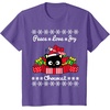 image:imageChococat Ugly Sweater Christmas Shirt TShirtPurple Heather