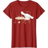 image:imageCinnamoroll Cafe TShirtCranberry Red