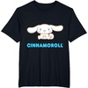 image:imageCinnamoroll Character Front and Back TShirt SmallBlack