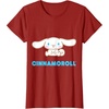 image:imageCinnamoroll Character Front and Back TShirt SmallCranberry Red