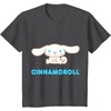 image:imageCinnamoroll Character Front and Back TShirt SmallDark Heather Grey