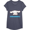 image:imageCinnamoroll Character Front and Back TShirt SmallHeather Blue