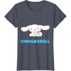 image:imageCinnamoroll Character Front and Back TShirt SmallHeather Blue