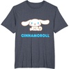 image:imageCinnamoroll Character Front and Back TShirt SmallHeather Blue