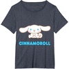 image:imageCinnamoroll Character Front and Back TShirt SmallHeather Blue
