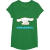 image:imageCinnamoroll Character Front and Back TShirt SmallKelly Green