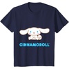 image:imageCinnamoroll Character Front and Back TShirt SmallNavy Blue