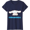 image:imageCinnamoroll Character Front and Back TShirt SmallNavy Blue
