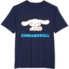 image:imageCinnamoroll Character Front and Back TShirt SmallNavy Blue