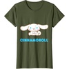 image:imageCinnamoroll Character Front and Back TShirt SmallOlive Green