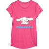 image:imageCinnamoroll Character Front and Back TShirt SmallPink Heather
