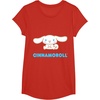 image:imageCinnamoroll Character Front and Back TShirt SmallRed