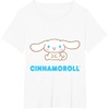 image:imageCinnamoroll Character Front and Back TShirt SmallWhite