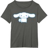 image:imageCinnamoroll Front and Back Tee Shirt TShirtAsphalt Grey
