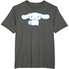 image:imageCinnamoroll Front and Back Tee Shirt TShirtAsphalt Grey