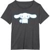 image:imageCinnamoroll Front and Back Tee Shirt TShirtDark Heather Grey