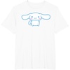 image:imageCinnamoroll Front and Back Tee Shirt TShirtWhite