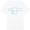 image:imageCinnamoroll Front and Back Tee Shirt TShirtWhite