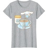 image:imageCinnamoroll Milk Latte TShirtHeather Grey