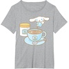 image:imageCinnamoroll Milk Latte TShirtHeather Grey