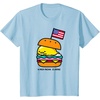 image:imageGudetama American Classic Burger Tee Shirt TShirtBaby Blue