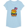 image:imageGudetama American Classic Burger Tee Shirt TShirtBaby Blue