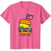 image:imageGudetama American Classic Burger Tee Shirt TShirtPink Heather