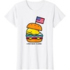 image:imageGudetama American Classic Burger Tee Shirt TShirtWhite