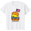 image:imageGudetama American Classic Burger Tee Shirt TShirtWhite